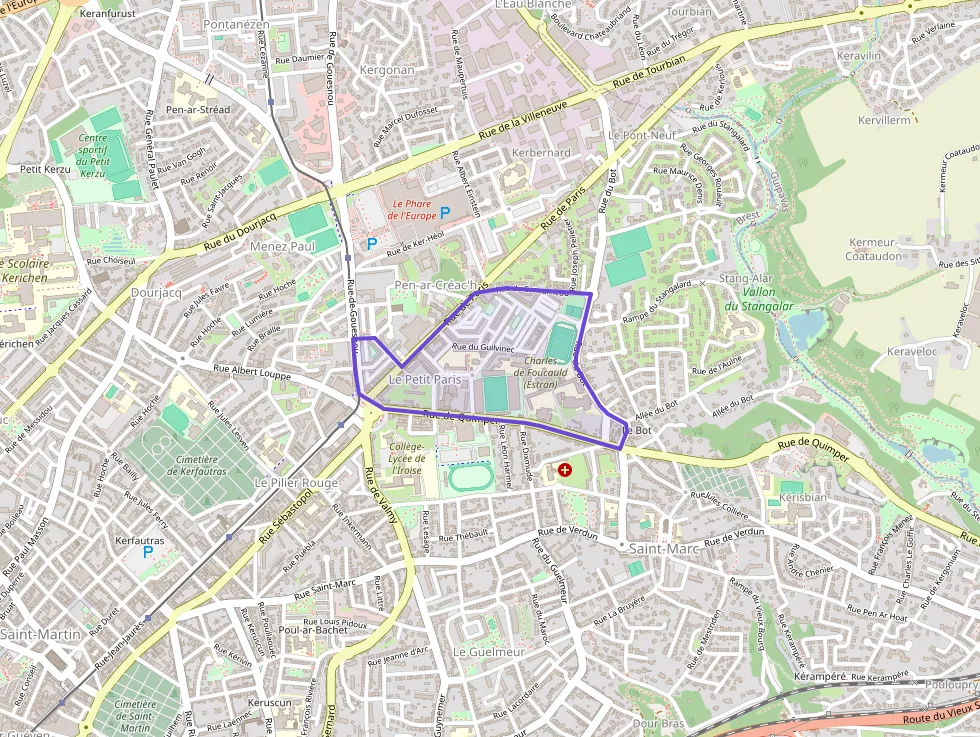 Appartement 60 m² trois pièces à vendre à Brest