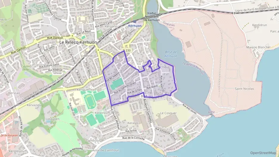 Appartement 90 m² quatre pièces à vendre à Le Relecq-Kerhuon