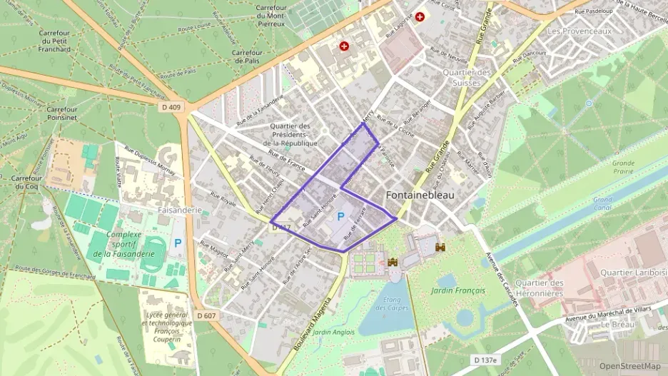 Appartement 70 m² trois pièces à vendre à Fontainebleau