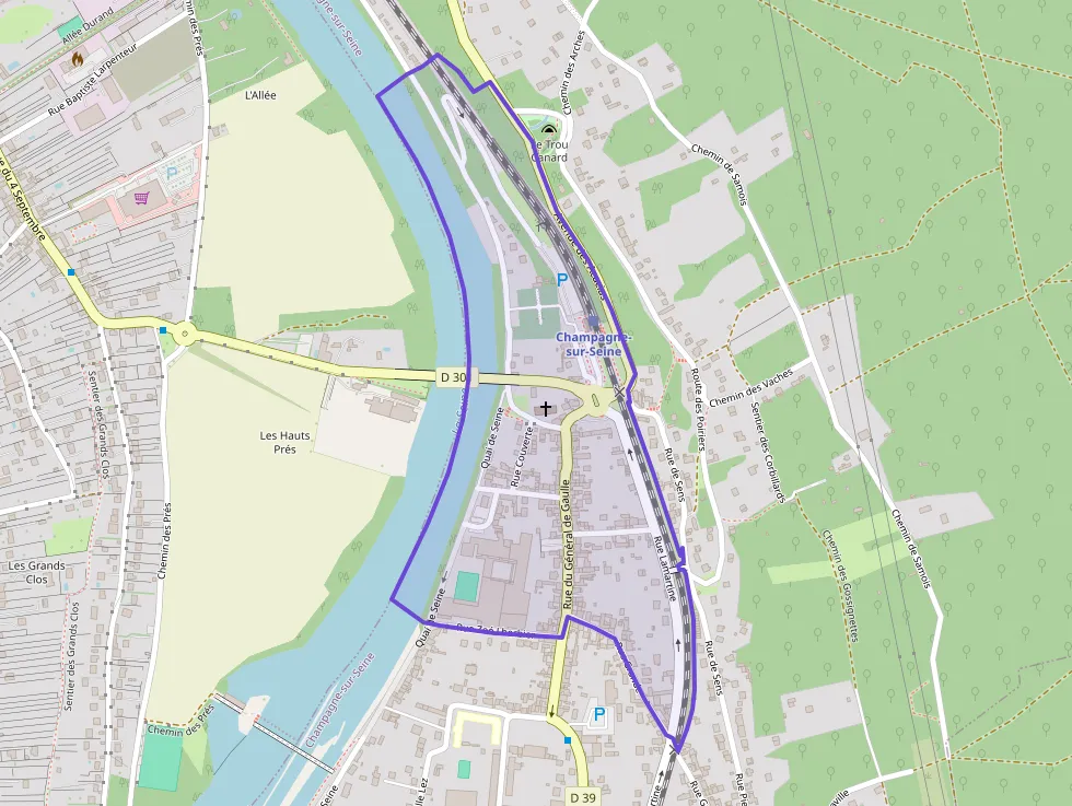 Appartement 42 m² trois pièces à vendre à Champagne-sur-Seine