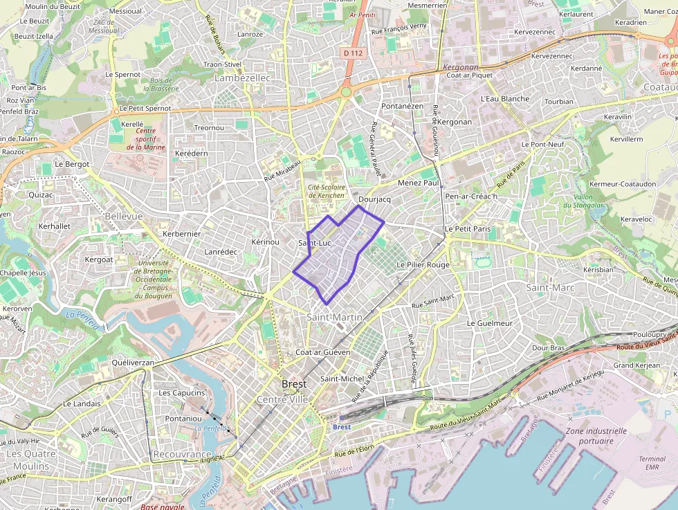 Appartement 78 m² quatre pièces à vendre à Brest