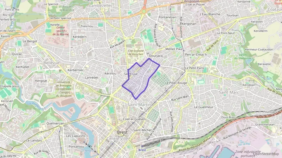 Appartement 78 m² quatre pièces à vendre à Brest Appartement 78 m² quatre pièces à vendre à Brest