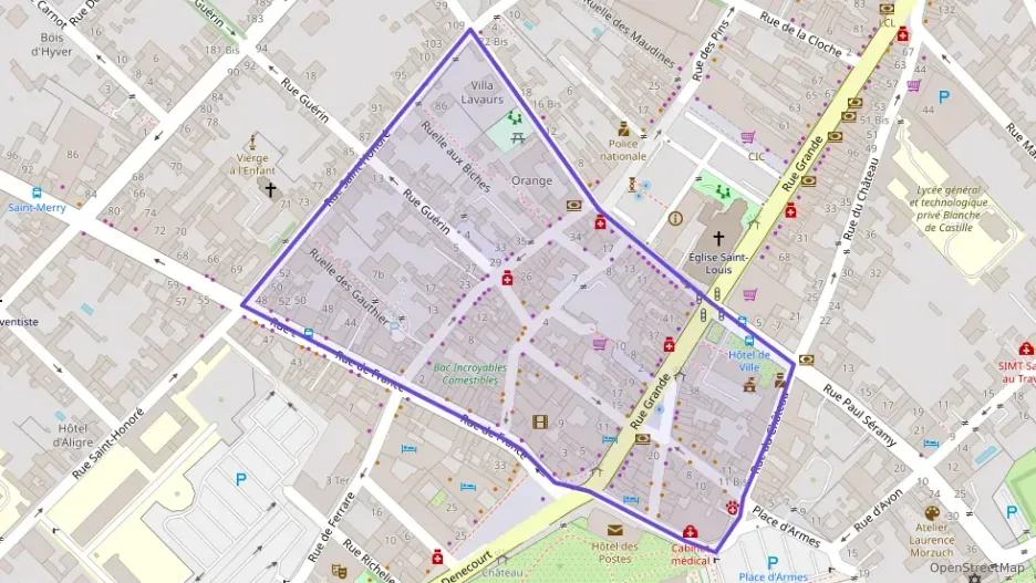 Appartement 62 m² trois pièces à vendre à Fontainebleau