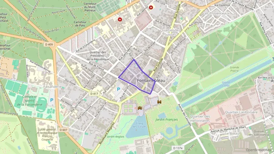 Appartement 62 m² trois pièces à vendre à Fontainebleau