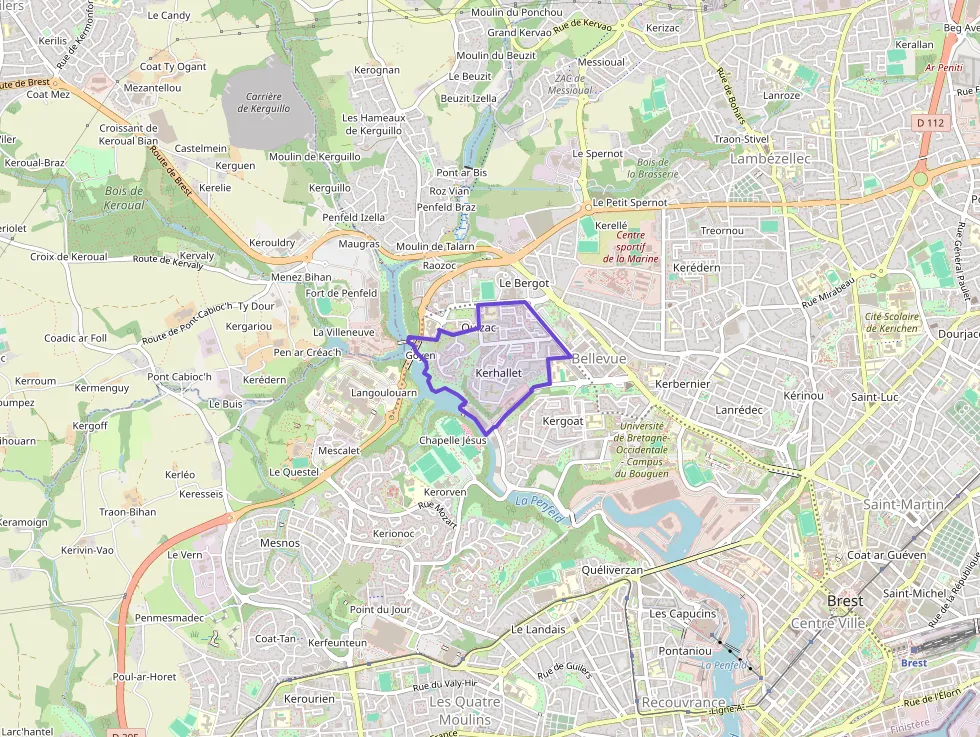 Appartement 72 m² quatre pièces à vendre à Brest