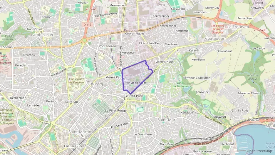 Appartement 50 m² deux pieces à vendre à Brest