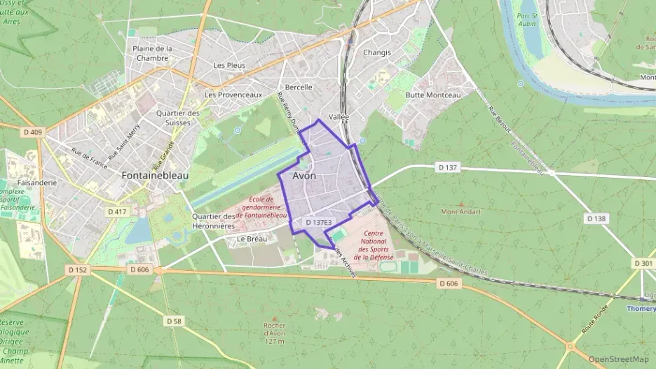 Appartement 56 m² trois pièces à vendre à Avon Appartement 56 m² trois pièces à vendre à Avon