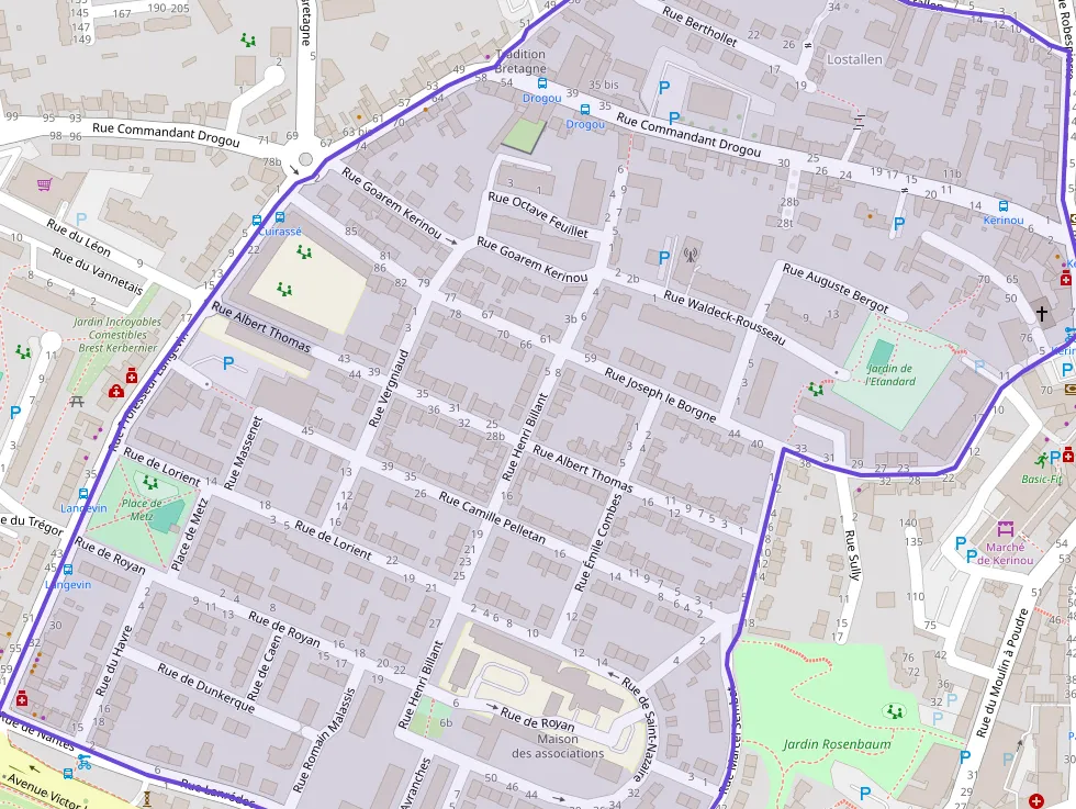 Appartement 38 m² une piece à vendre à Brest