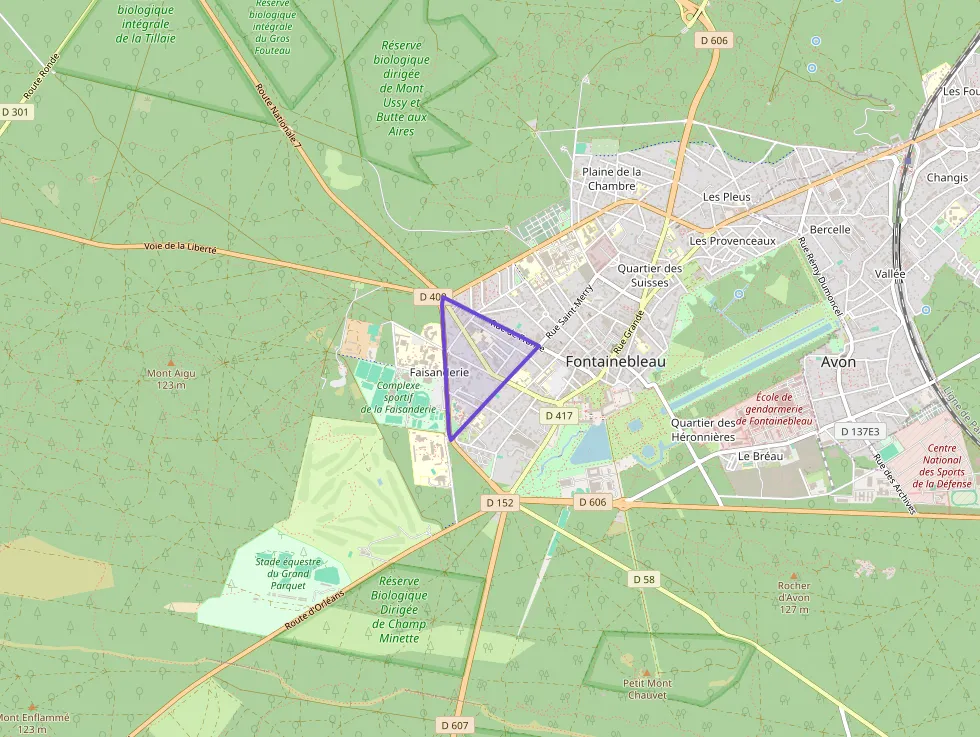 Appartement 38 m² deux pieces à vendre à Fontainebleau