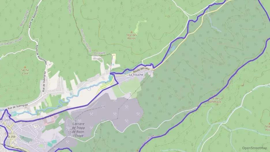 Appartement 56 m² trois pièces à vendre à Raon-l`Étape