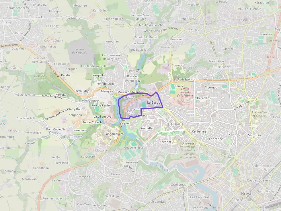 Appartement 44 m² deux pieces à vendre à Brest