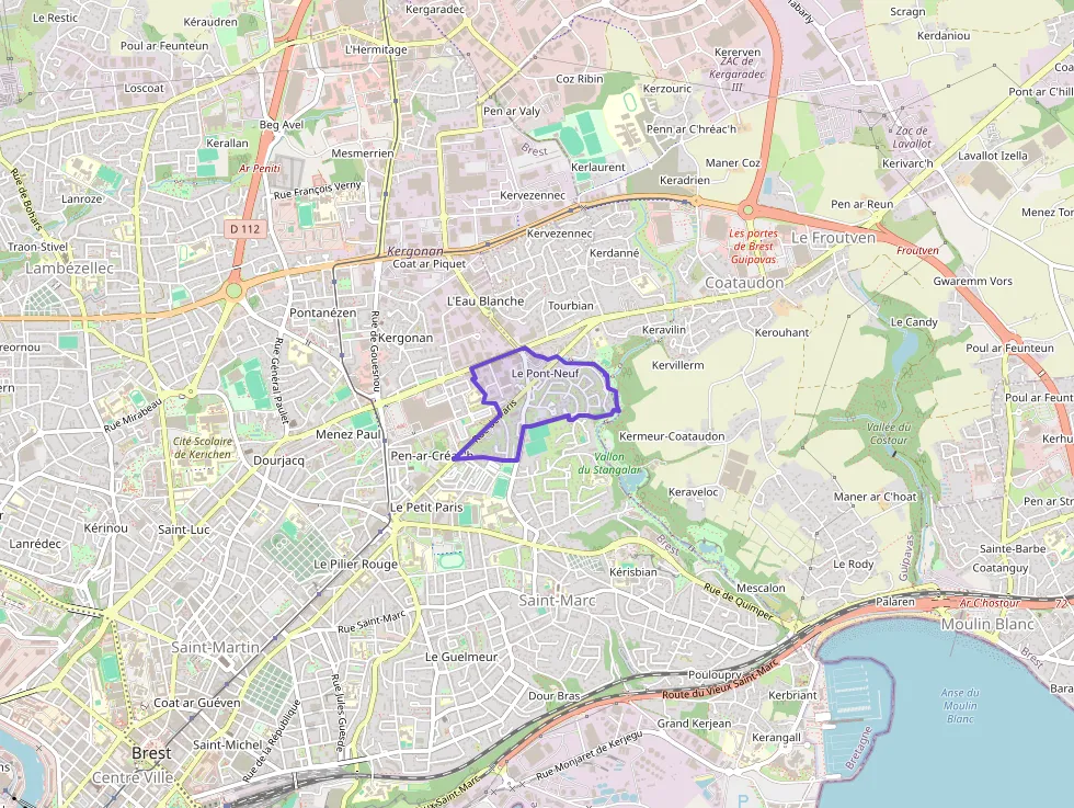 Appartement 90 m² 5 pièces à vendre à Brest