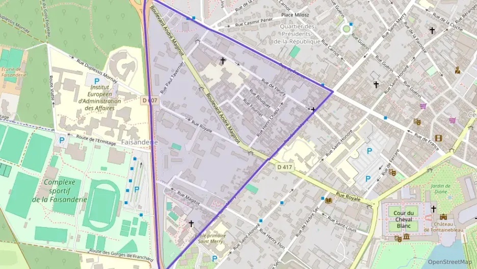 Appartement 55 m² deux pieces à vendre à Fontainebleau