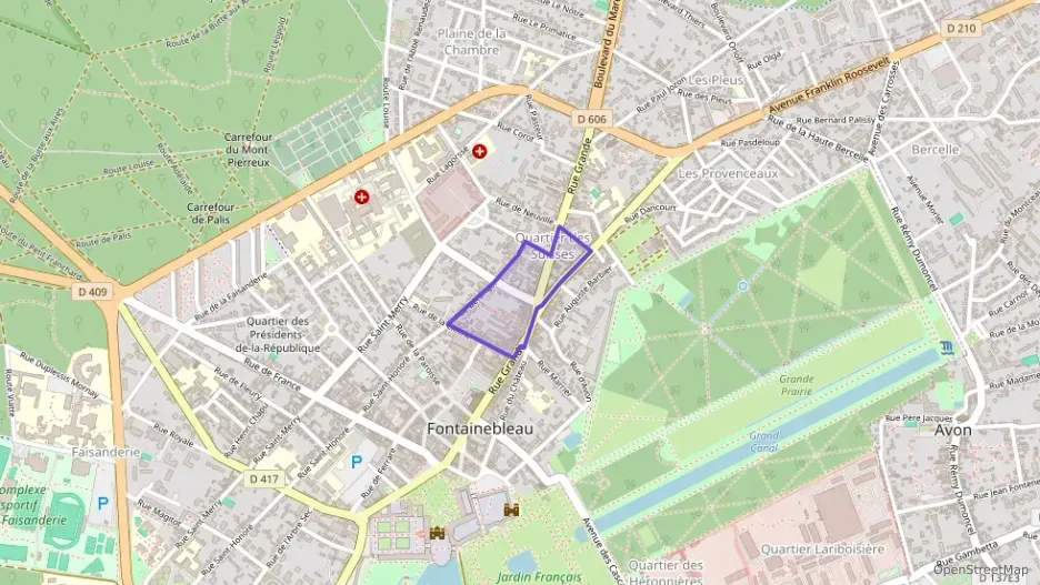Appartement 52 m² trois pièces à vendre à Fontainebleau