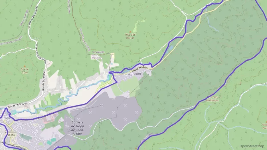 Appartement 93 m² trois pièces à vendre à Raon-l`Étape