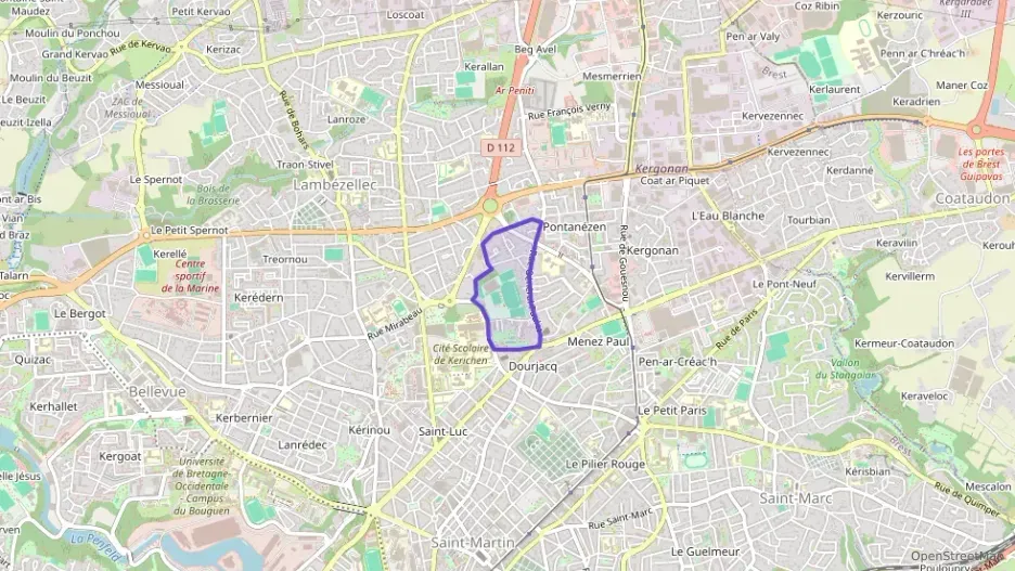 Appartement 42 m² deux pieces à vendre à Brest Appartement 42 m² deux pieces à vendre à Brest