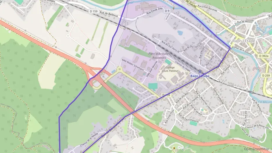 Appartement 48 m² trois pièces à vendre à Raon-l`Étape