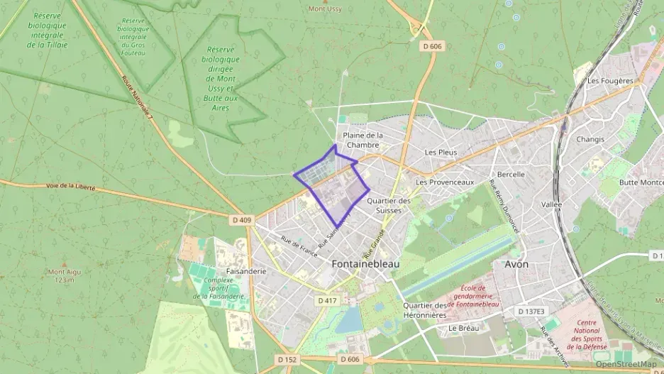 Appartement 58 m² trois pièces à vendre à Fontainebleau Appartement 58 m² trois pièces à vendre à Fontainebleau