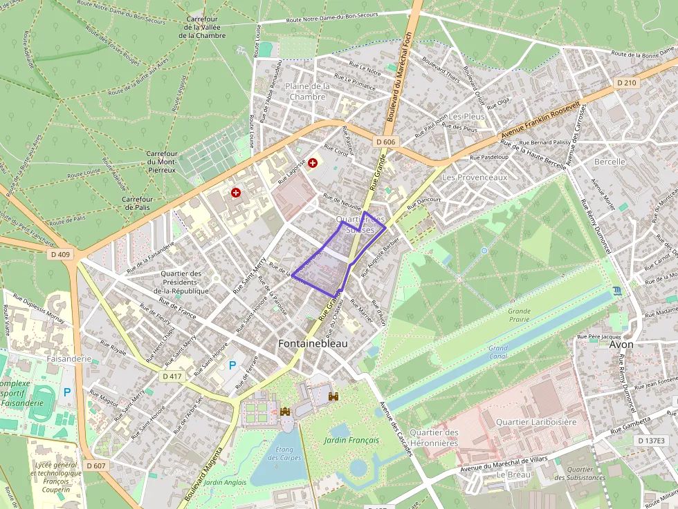 Appartement 99 m² quatre pièces à vendre à Fontainebleau