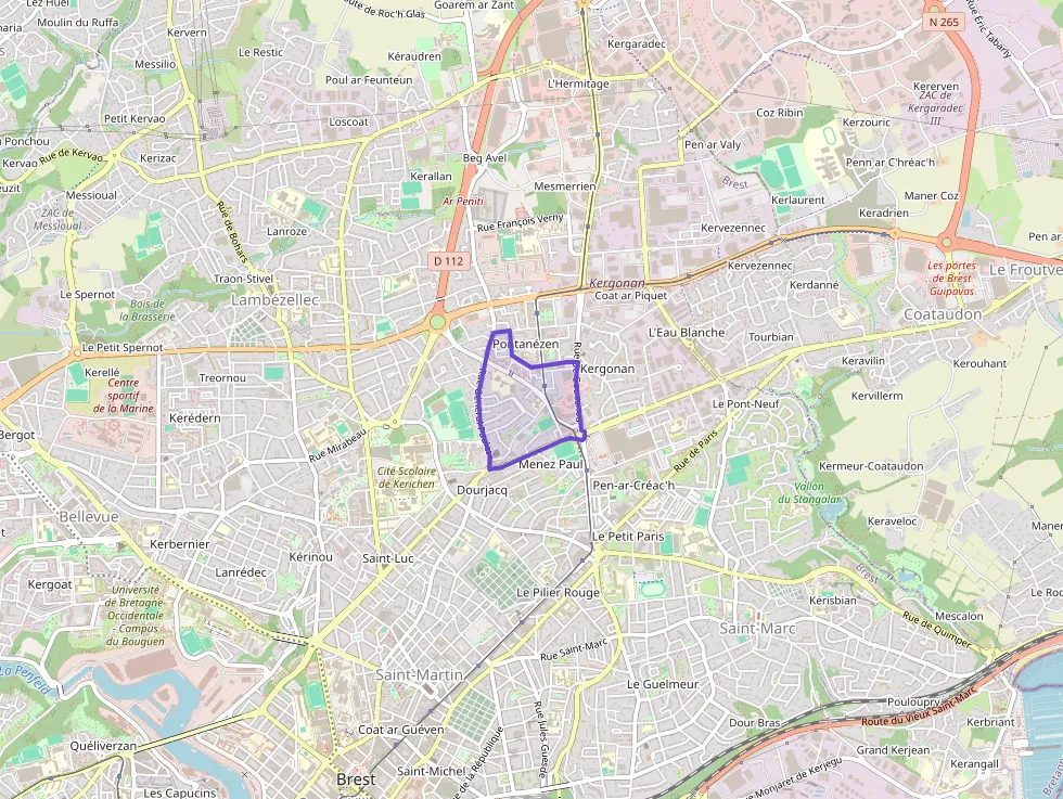 Appartement 44 m² deux pieces à vendre à Brest