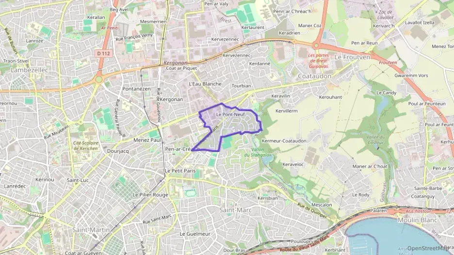 Appartement 74 m² trois pièces à vendre à Brest