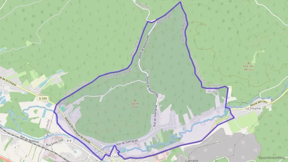 Appartement 40 m² deux pieces à vendre à Raon-l`Étape