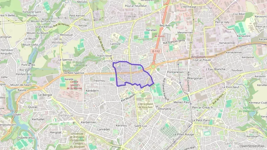 Appartement 65 m² quatre pièces à vendre à Brest Appartement 65 m² quatre pièces à vendre à Brest