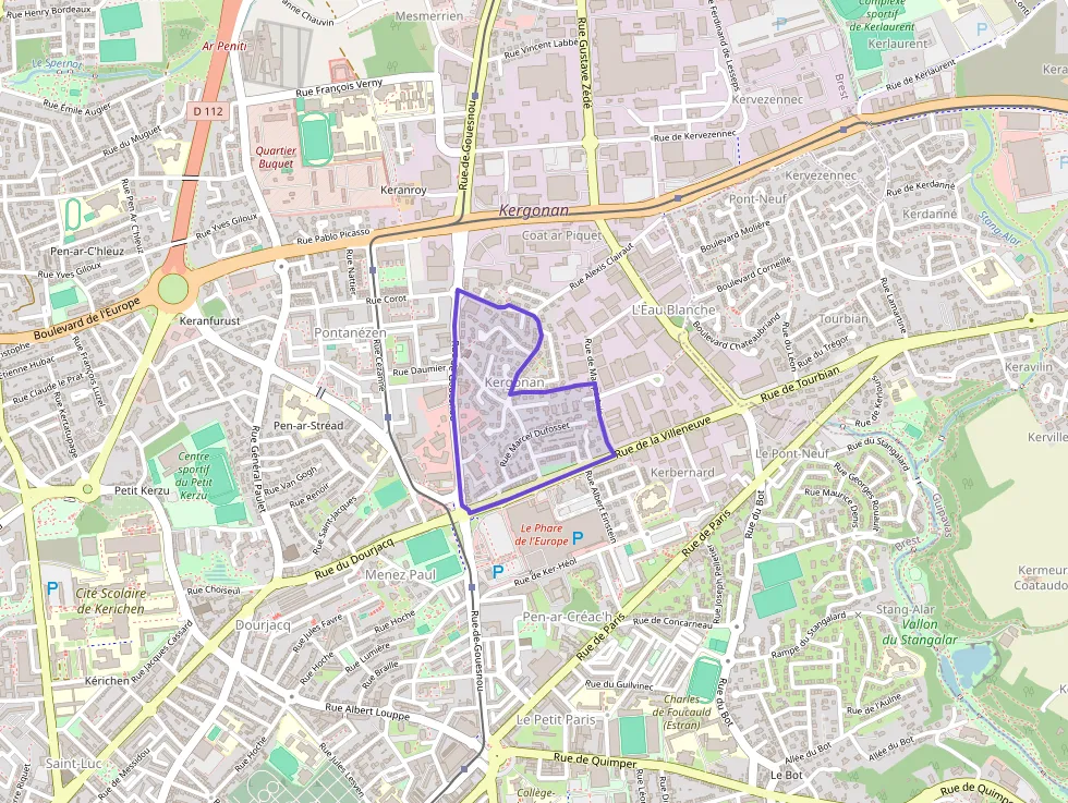 Appartement 55 m² deux pieces à vendre à Brest