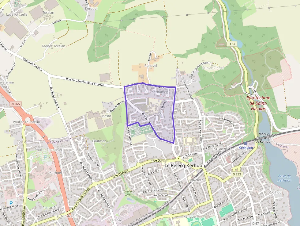 Appartement 67 m² trois pièces à vendre à Le Relecq-Kerhuon