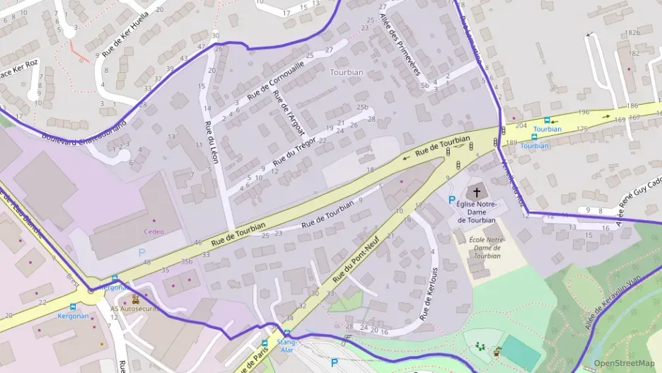 Appartement 125 m² quatre pièces à vendre à Guipavas Appartement 125 m² quatre pièces à vendre à Guipavas