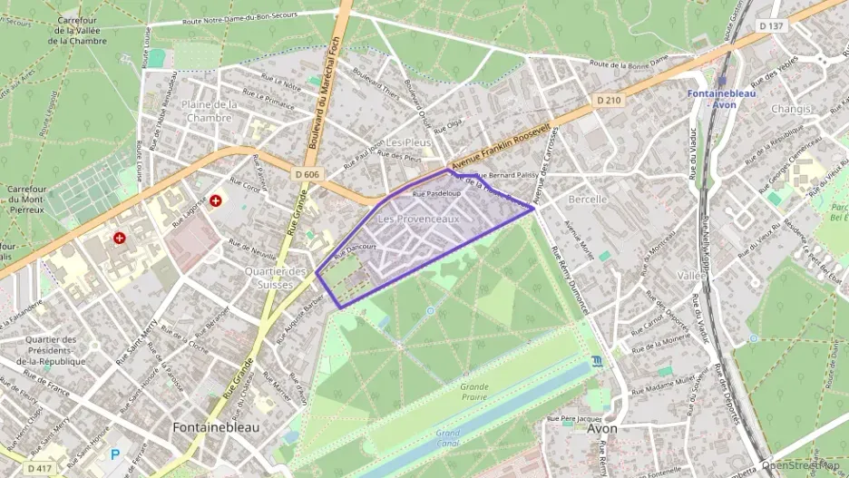 Appartement 56 m² deux pieces à vendre à Fontainebleau