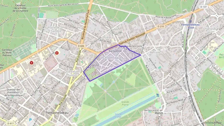 Appartement 49 m² trois pièces à vendre à Fontainebleau