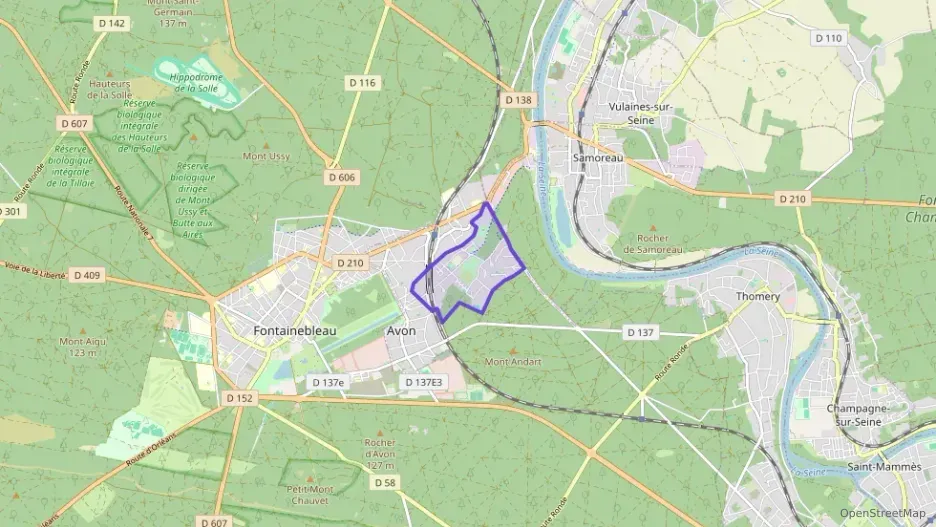 Appartement 58 m² quatre pièces à vendre à Avon