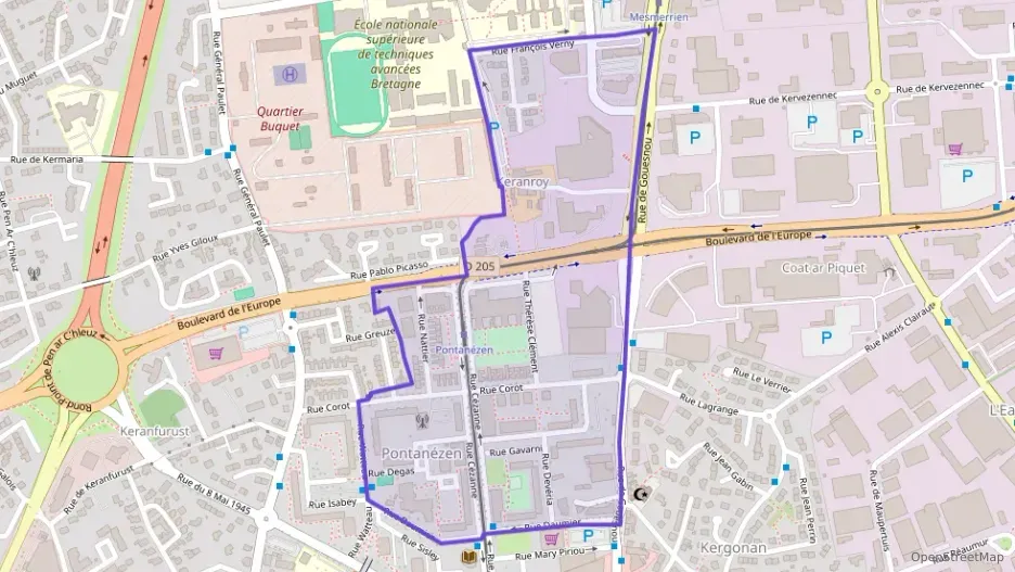 Appartement 89 m² cinq pièces à vendre à Brest Appartement 89 m² cinq pièces à vendre à Brest