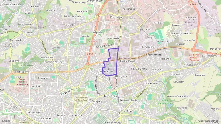 Appartement 89 m² cinq pièces à vendre à Brest Appartement 89 m² cinq pièces à vendre à Brest