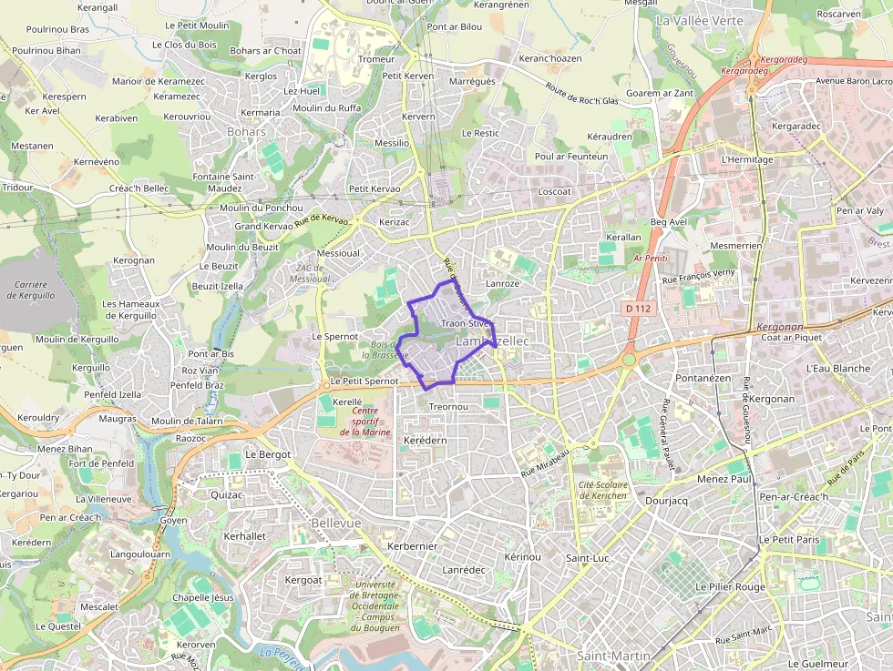 Appartement 91 m² quatre pièces à vendre à Brest