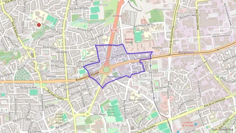 Appartement 92 m² quatre pièces à vendre à Brest