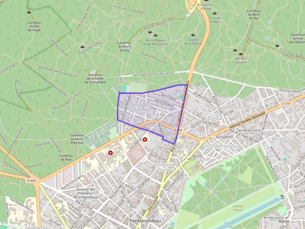 Appartement 62 m² trois pièces à vendre à Fontainebleau