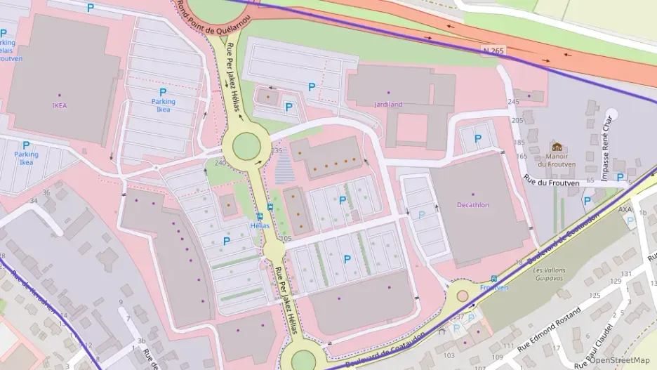 Appartement 57 m² trois pièces à vendre à Guipavas