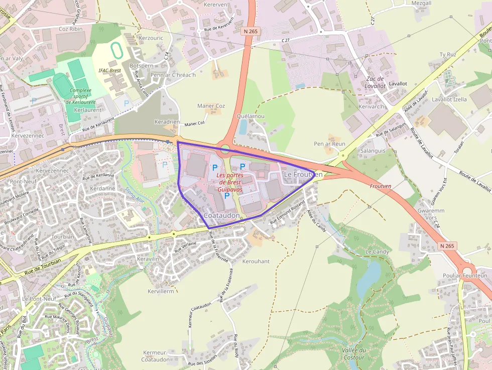 Appartement 57 m² trois pièces à vendre à Guipavas