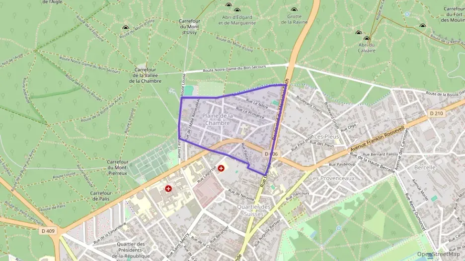 Appartement 89 m² quatre pièces à vendre à Fontainebleau