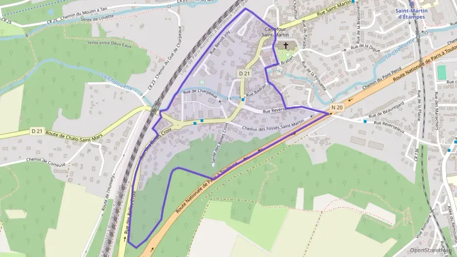 Appartement 90 m² quatre pièces à vendre à Étampes