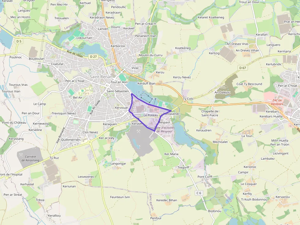 Appartement 89 m² trois pièces à vendre à Saint-Renan