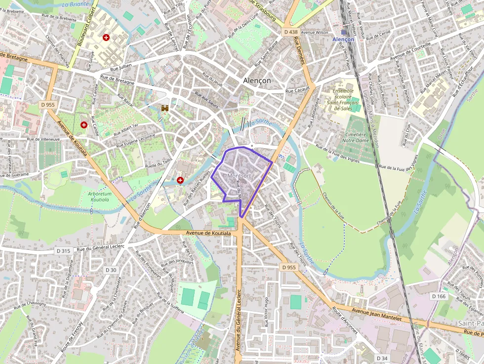 Appartement 90 m² quatre pièces à vendre à Alençon