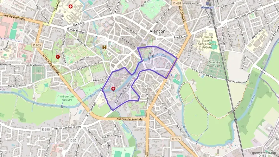 Appartement 25 m² une piece à vendre à Alençon Appartement 25 m² une piece à vendre à Alençon