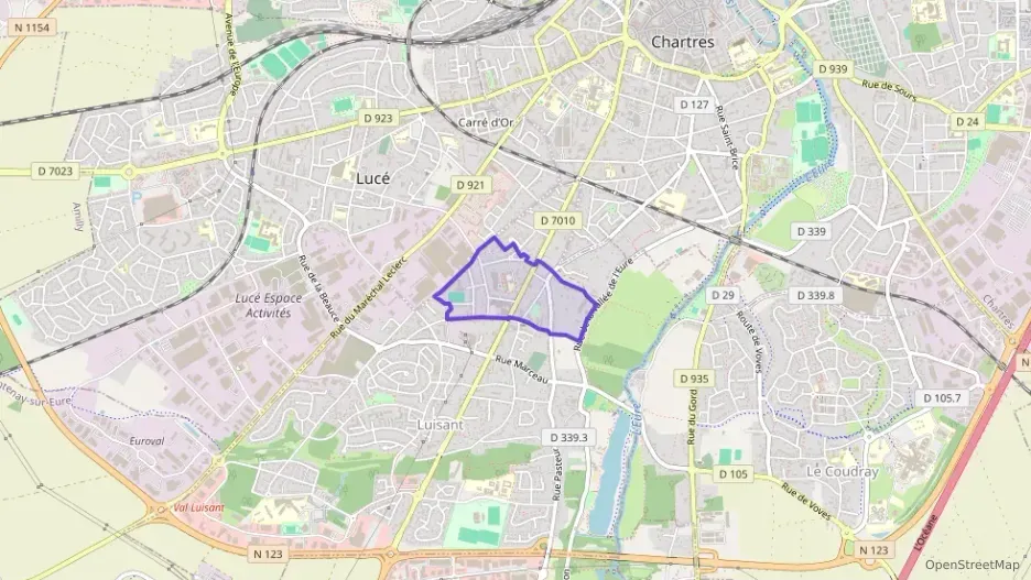 Appartement 97 m² trois pièces à vendre à Luisant Appartement 97 m² trois pièces à vendre à Luisant