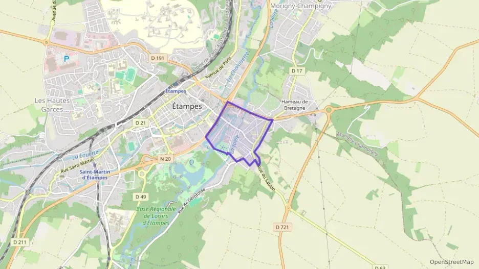 Appartement 70 m² trois pièces à vendre à Étampes