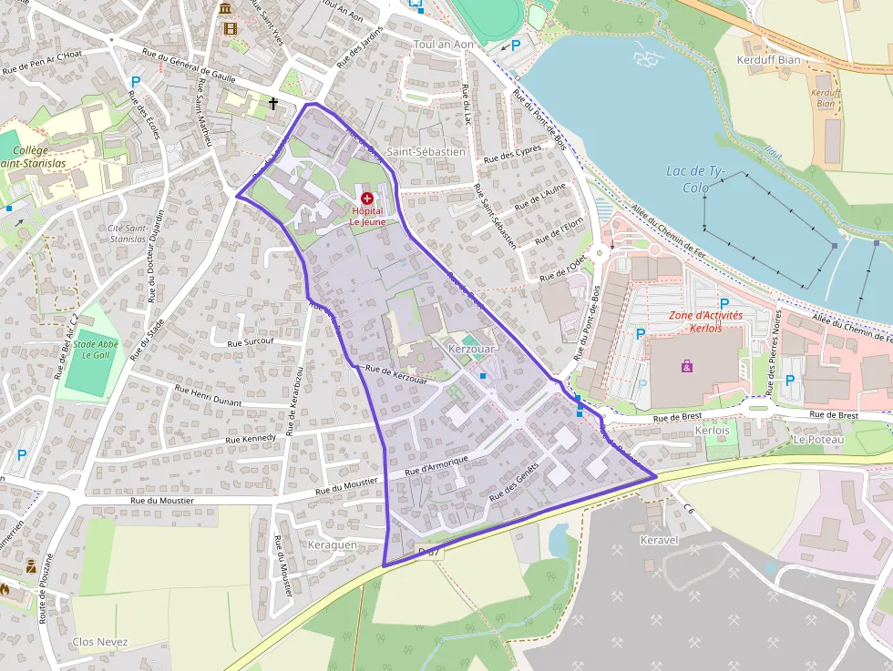 Appartement 62 m² trois pièces à vendre à Saint-Renan