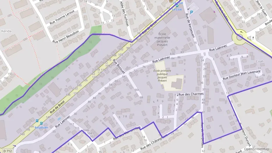 Appartement 66 m² trois pièces à vendre à Guipavas Appartement 66 m² trois pièces à vendre à Guipavas