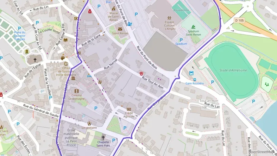 Appartement 40 m² deux pieces à vendre à Saint-Renan